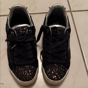 Zadig & Voltaire Sparkling Black Sneakers